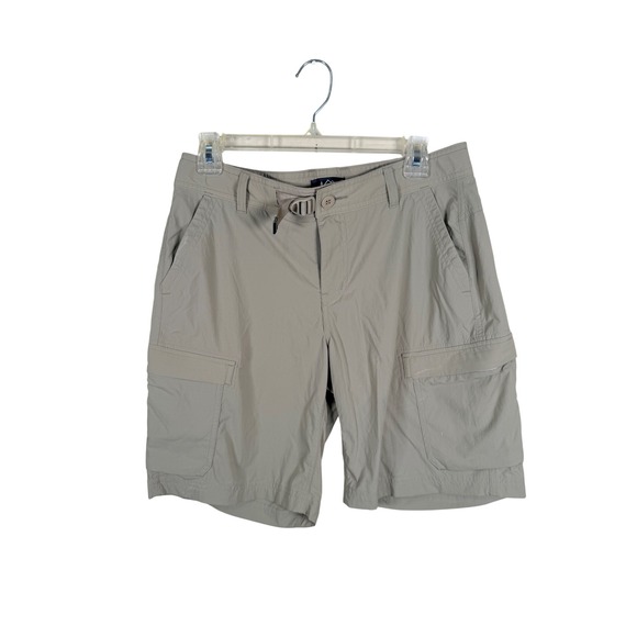 Rei Co-Op Pants - REI Co-op Sahara Cargo Shorts Womens 8 Tan Relaxed Fit Hiking Outdoor Utility